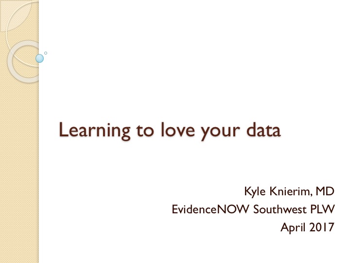 love your data